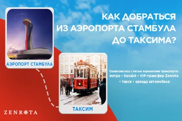 Как добраться из аэропорта Стамбула (IST) на Таксим в 2026 году