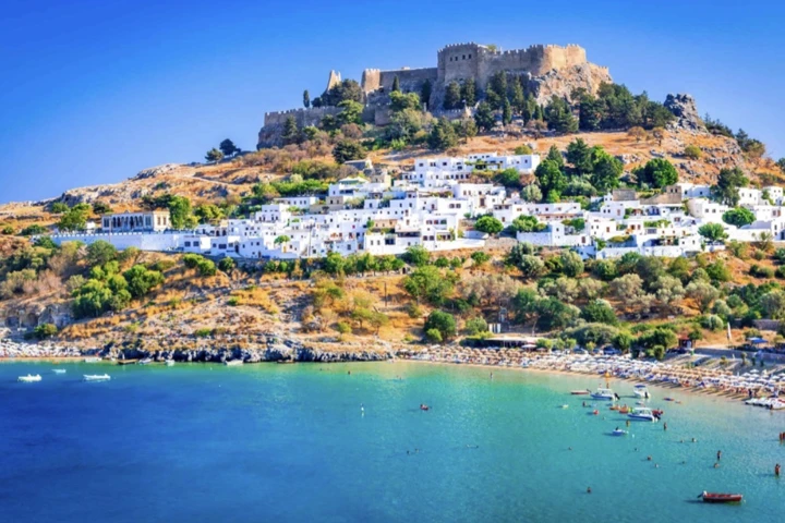 Lindos Köyü, Rodos Adası