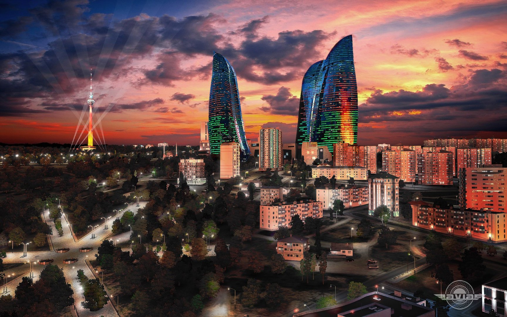 Yılbaşı Özel Dolu Dolu Kafkas İncileri Turu Bakü & Tiflis Rotası